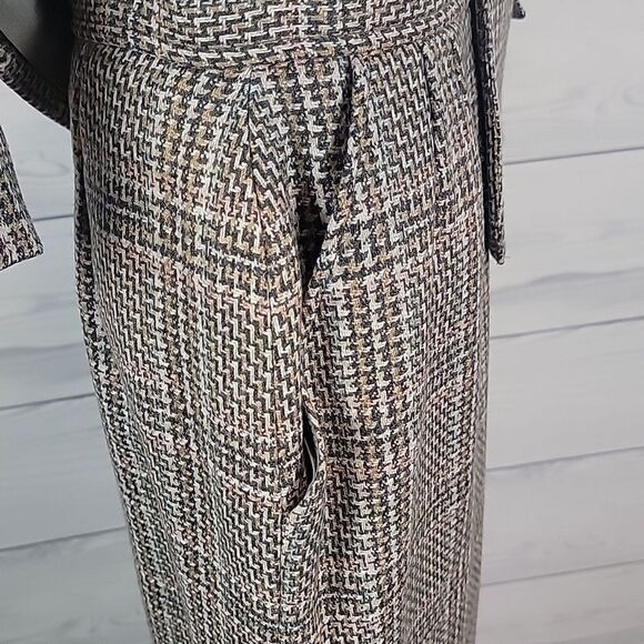 Vintage 80's Evan Picone womens plaid checkered Made in USA suit Size 2 - Picture 8 of 16